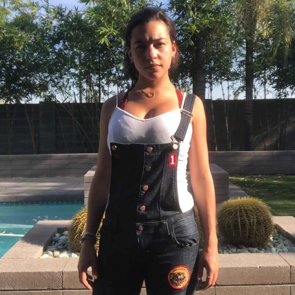 Custom denim jeans